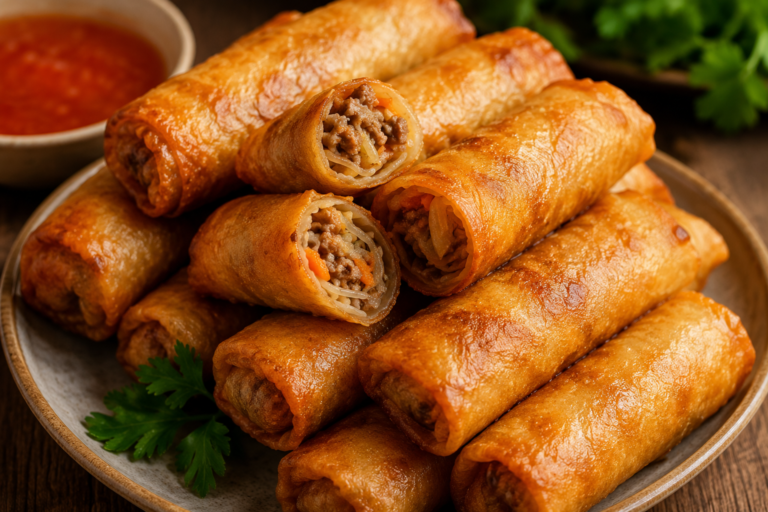 Senegalese Nems (African Spring Rolls)